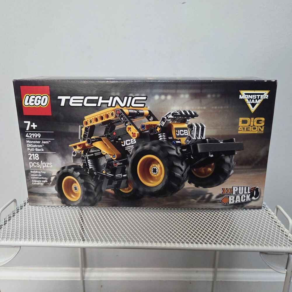LEGO Technic Monster Jam DIGatron Pull-Back 42199 NEW FACTORY SEALED ! Ages 7+
